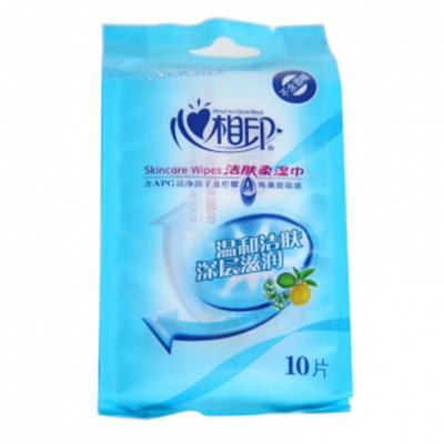 心相印洁肤柔湿巾10P