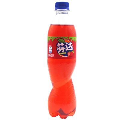 芬达草莓味汽水...