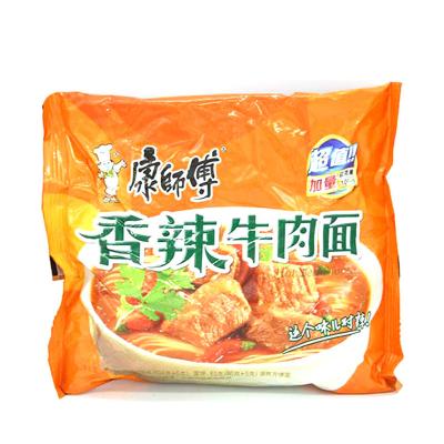 康师傅香辣牛肉...