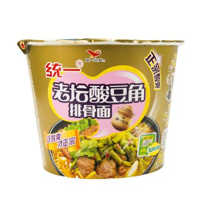统一老坛酸豆角...