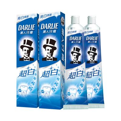 黑人超白牙膏1...