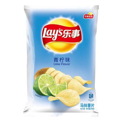 乐事经典青柠薯片70g
