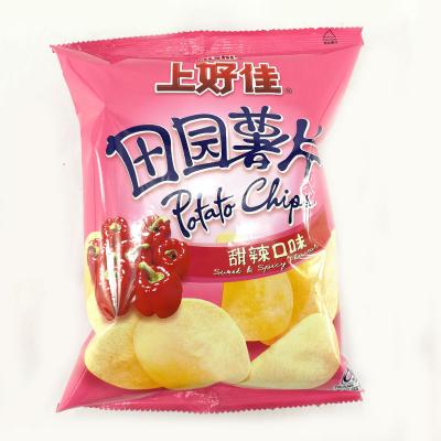 上好佳田园薯片(甜辣口味)50g