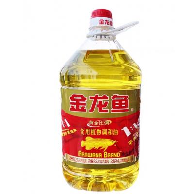 金龙鱼黄金比例食用调和油5L