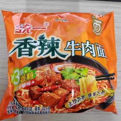 统一香辣牛肉面