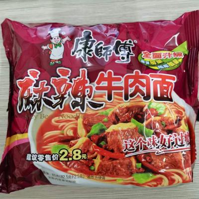 康师傅珍品麻辣牛肉面